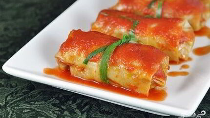 Голубцы с картошкой