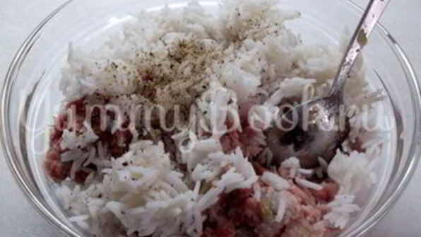 голубцы с мясом и рисом