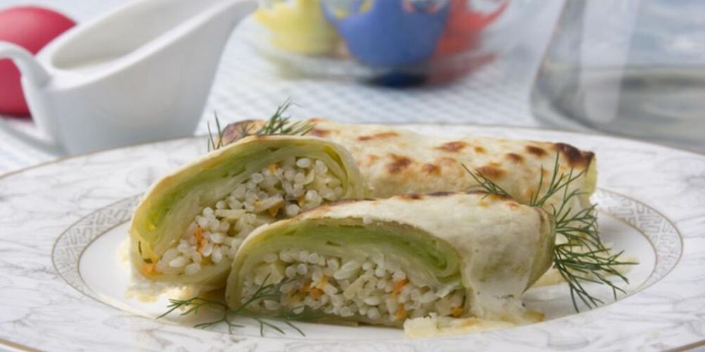 Рецепт голубцов с рисом и айвой