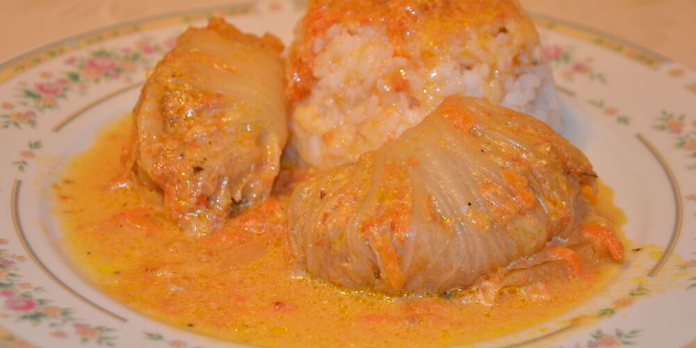 Рецепт голубцов в пекинской капусте в мультиварке