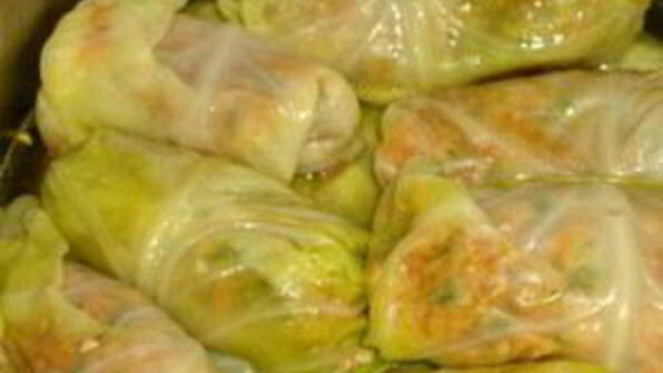 голубцы вегетарианские с грибами