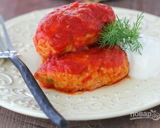 Ленивые голубцы в духовке