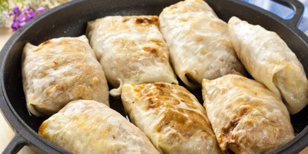 Рецепт мясных голубцов с перловкой