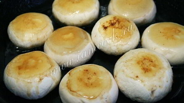 фаршированные шампиньоны с фаршем