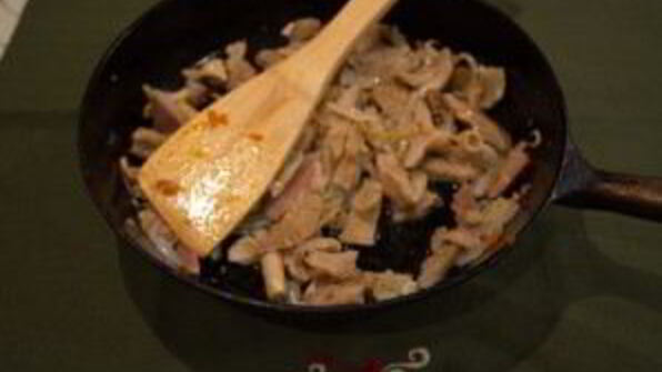 грибы с помидорами