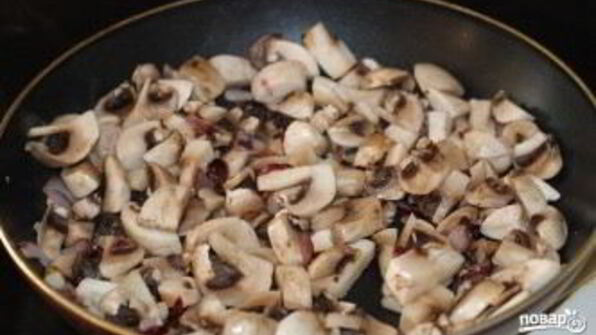 грибы со свининой и картофелем в духовке