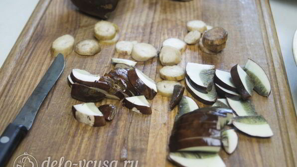 грибы в сметане под сыром