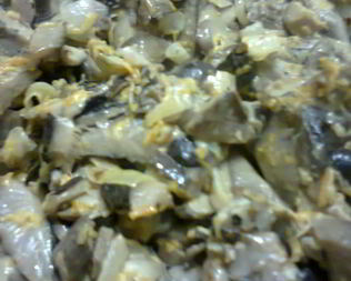 Грибы в сметане