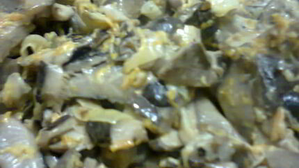 Грибы в сметане