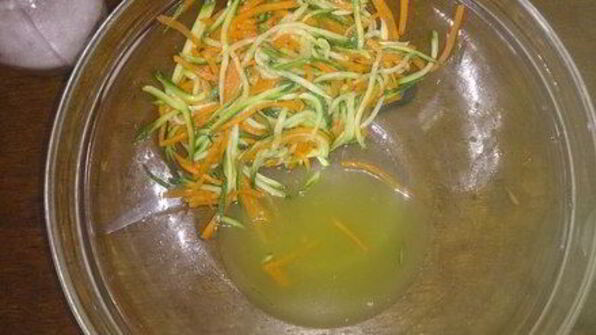 грибы вешенки с овощами по-корейским мотивам