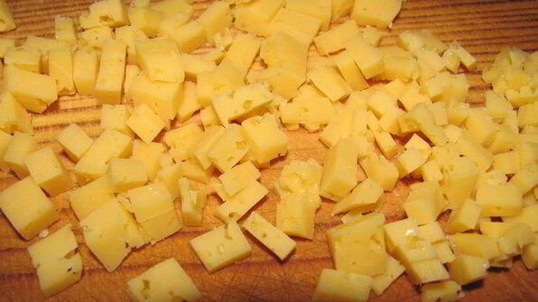 куриное лукошко с грибным омлетом