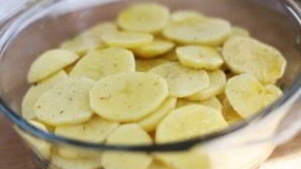 опята с картошкой в духовке