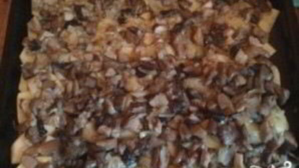 опята с картошкой в духовке