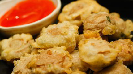 Шампиньоны в кляре