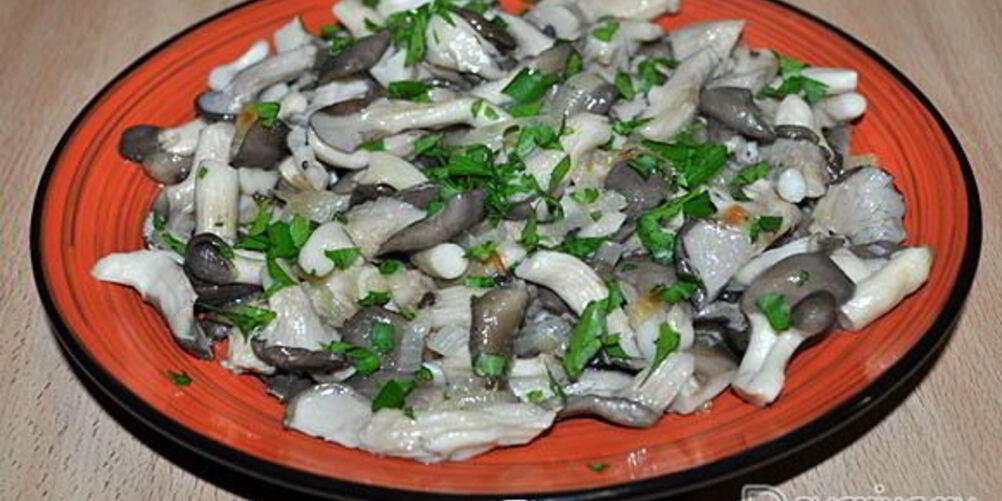 Рецепт вешенок жареных