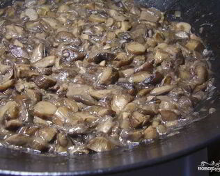 Жареные подберезовики
