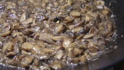 Жареные подберезовики