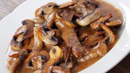 Грибной гуляш