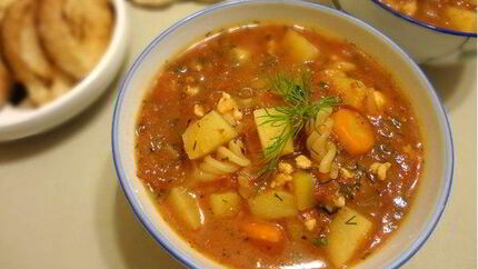 Гуляш из фарша