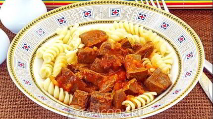 Гуляш из легкого