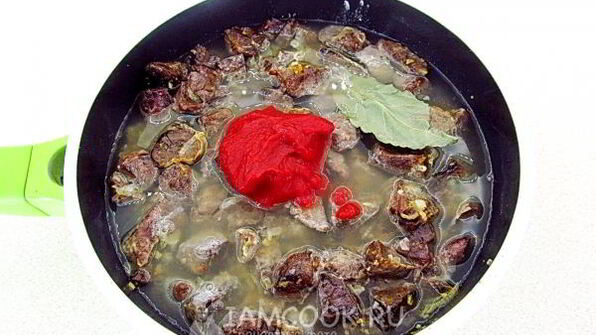 гуляш из легкого