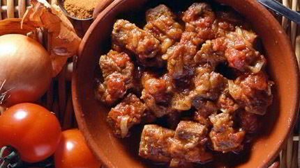 Гуляш из лосятины