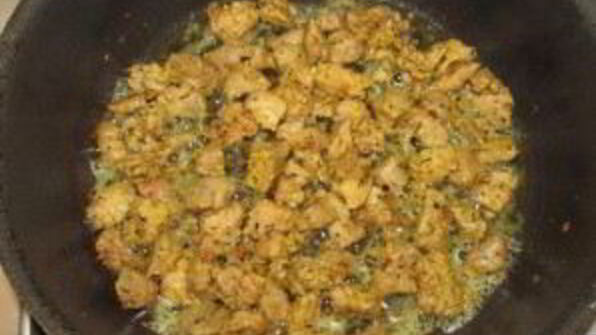 гуляш из свинины с мукой