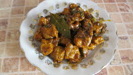 Гуляш из свинины