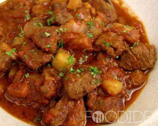 Гуляш из телятины