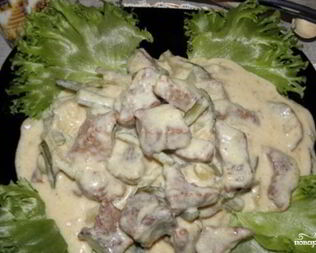 Гуляш со сливками