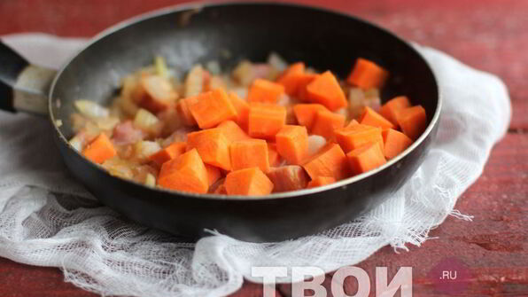 тыквенный гуляш с беконом