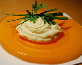 Картофельное пюре со сливками