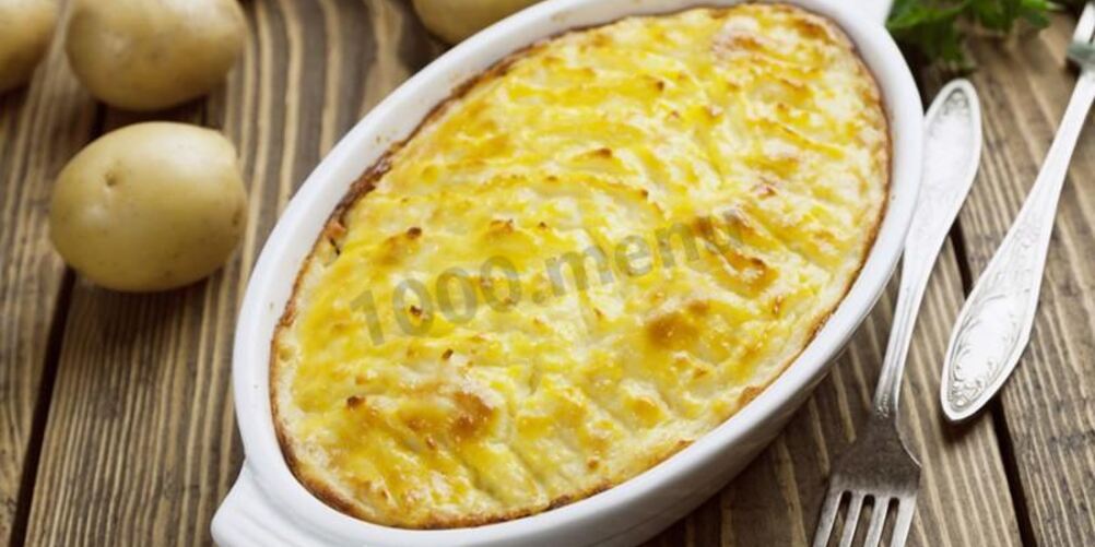 Рецепт картофельного пюре в духовке