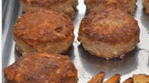 говяжьи котлеты с сыром