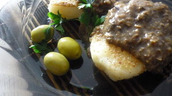 котлетки с грибной икрой