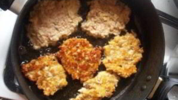 котлеты из фарша красной рыбы