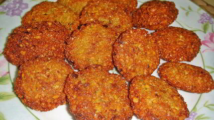 Котлеты из гороха вегетарианские