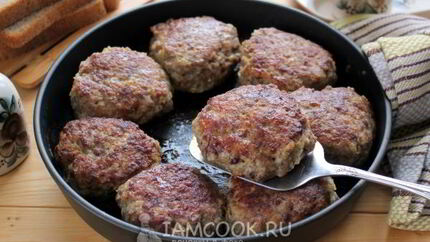 Котлеты из говяжьего фарша