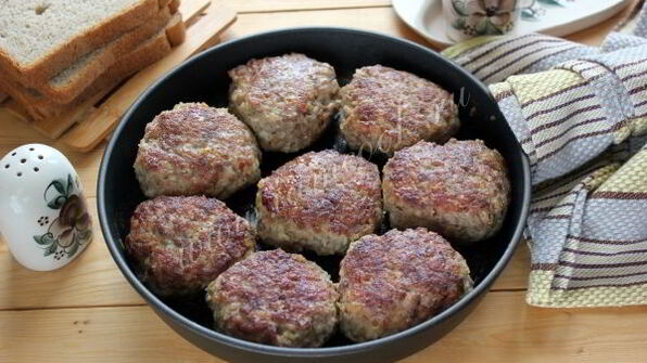 котлеты из говяжьего фарша