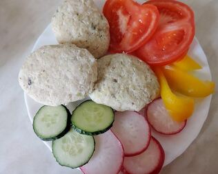 Котлеты из минтая на пару