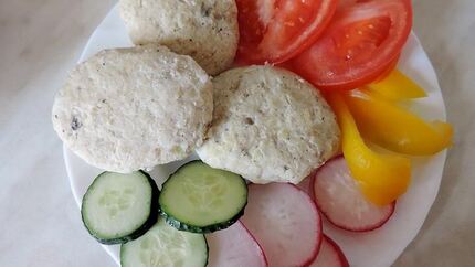 Котлеты из минтая на пару