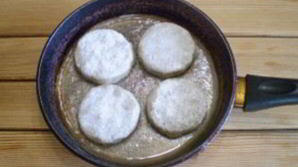 котлеты из перловки