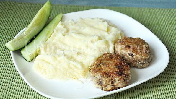 котлеты с черносливом