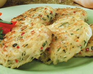 Котлеты с крабовыми палочками