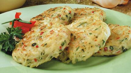 Котлеты с крабовыми палочками