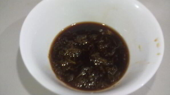 куриная котлета с имбирным соусом