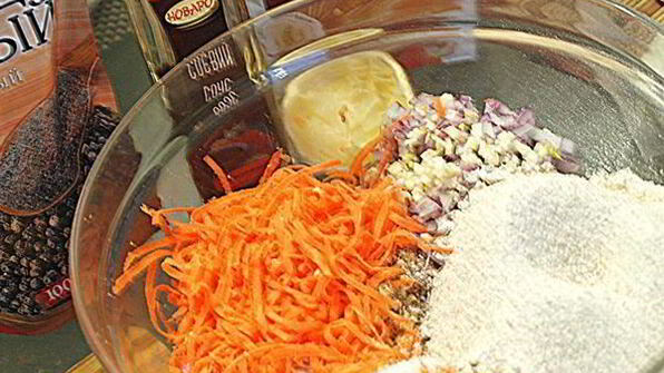 морковно-нутовые котлеты