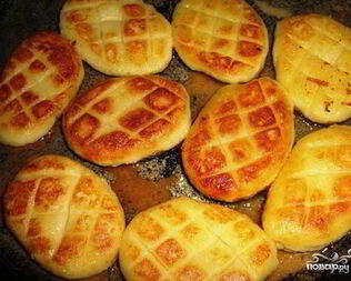 Постные картофельные котлеты