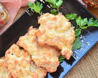 Рубленные куриные котлеты в духовке