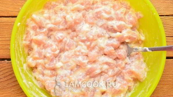 рубленные куриные котлеты в духовке